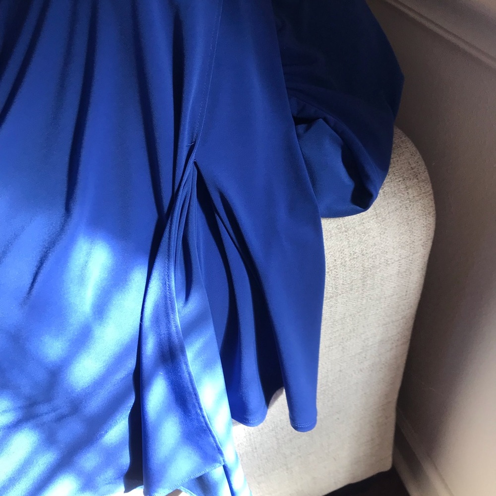 Chico’s Royal Blue Tunic NWOT … size 3.. xl in regular size - Picture 5 of 5